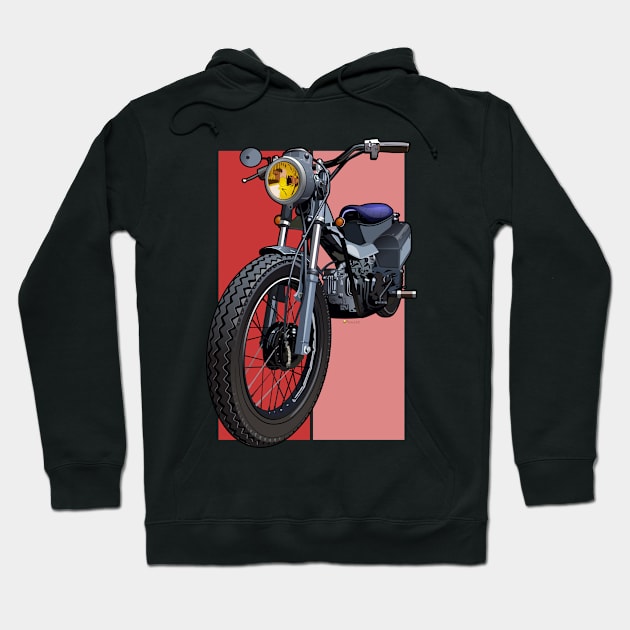 Motocicleta Hoodie by Akira31